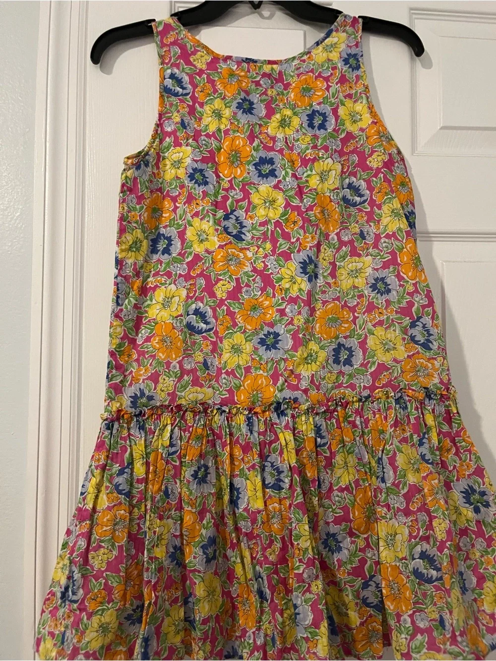Ralph Lauren Multicolor Floral Tiered Dress